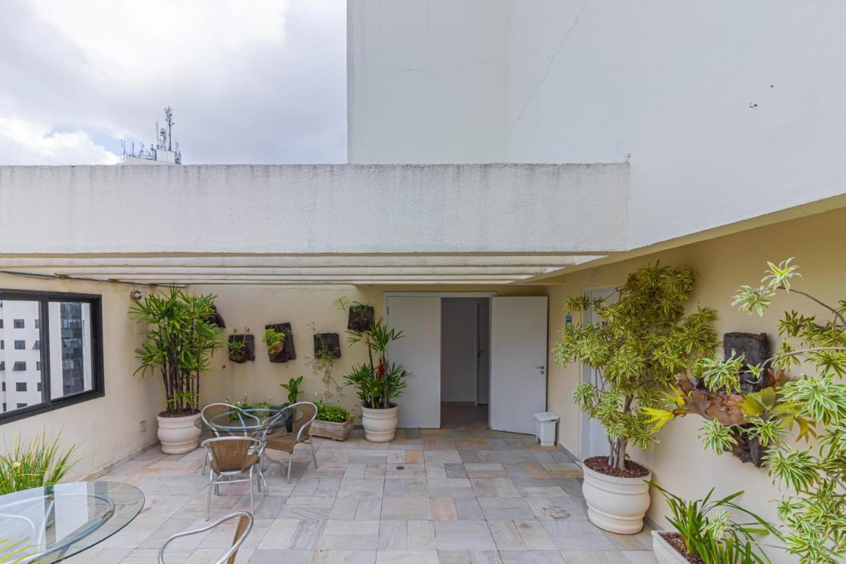 Flat - Rua Bela Cintra Hotell São Paulo Exteriör bild
